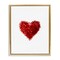 Stupell Industries Cluster of Hearts Shape Floating Frame, design by Christine Simpson Art
